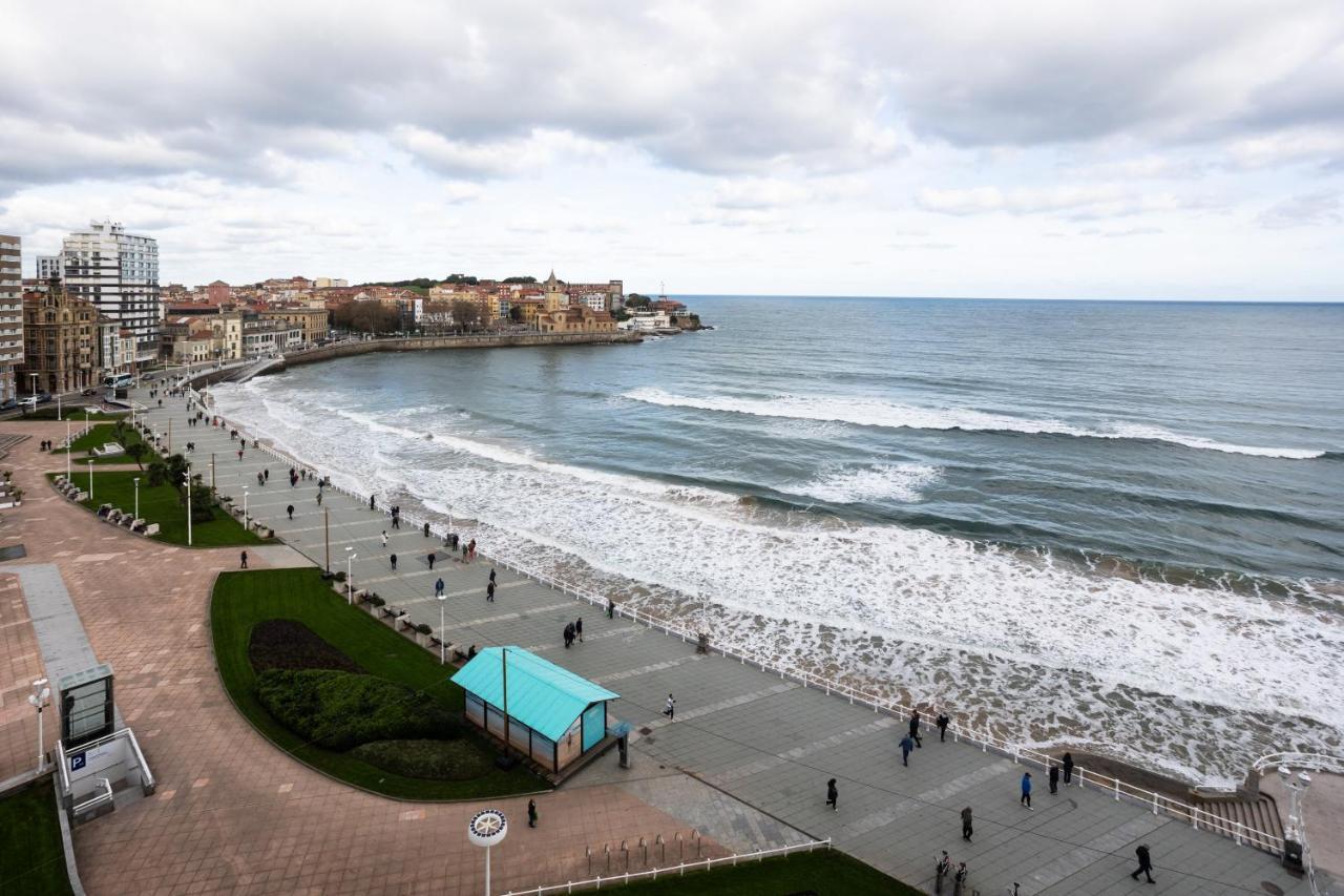Ferienwohnung Amanecer Cantabrico Gijón Exterior foto