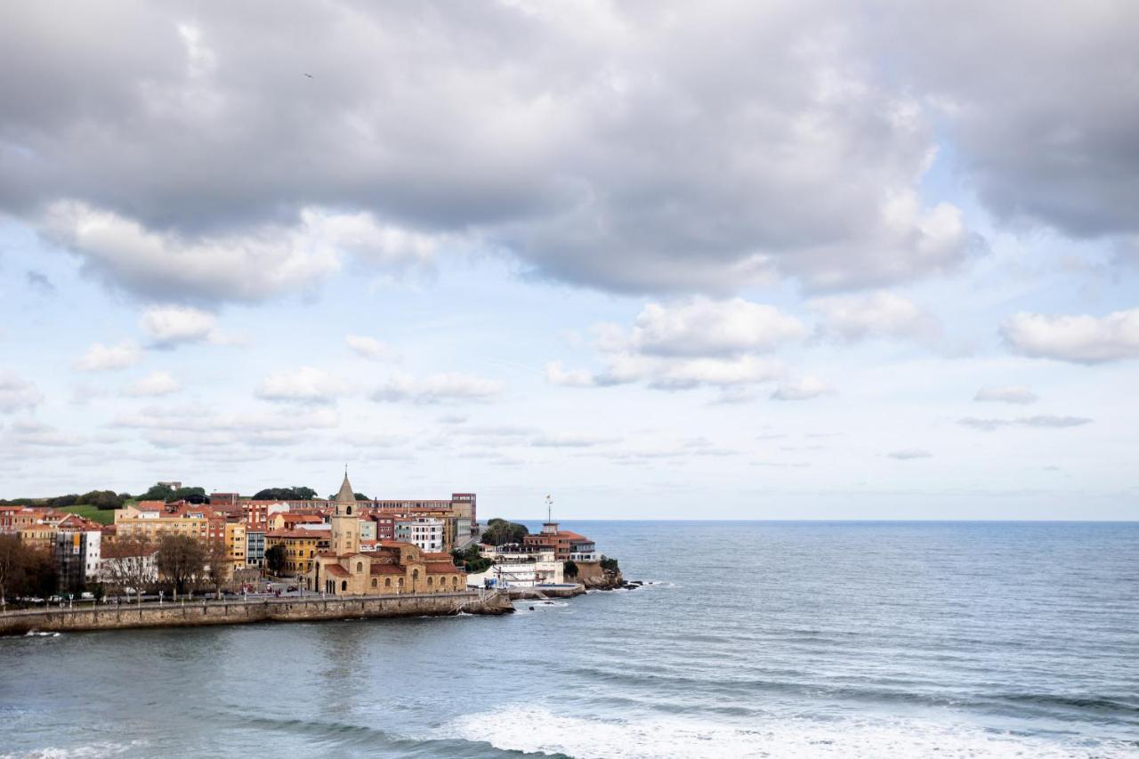 Ferienwohnung Amanecer Cantabrico Gijón Exterior foto