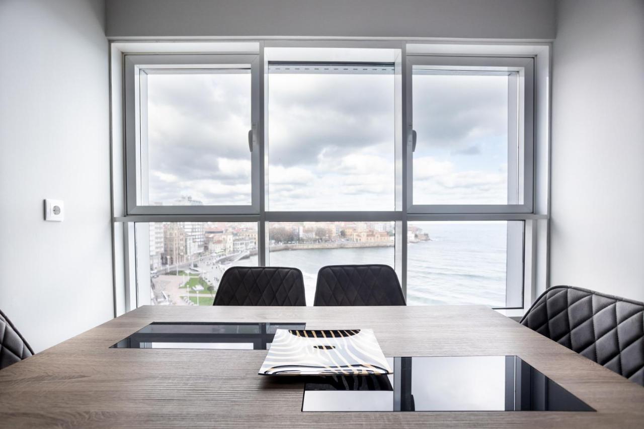 Ferienwohnung Amanecer Cantabrico Gijón Exterior foto
